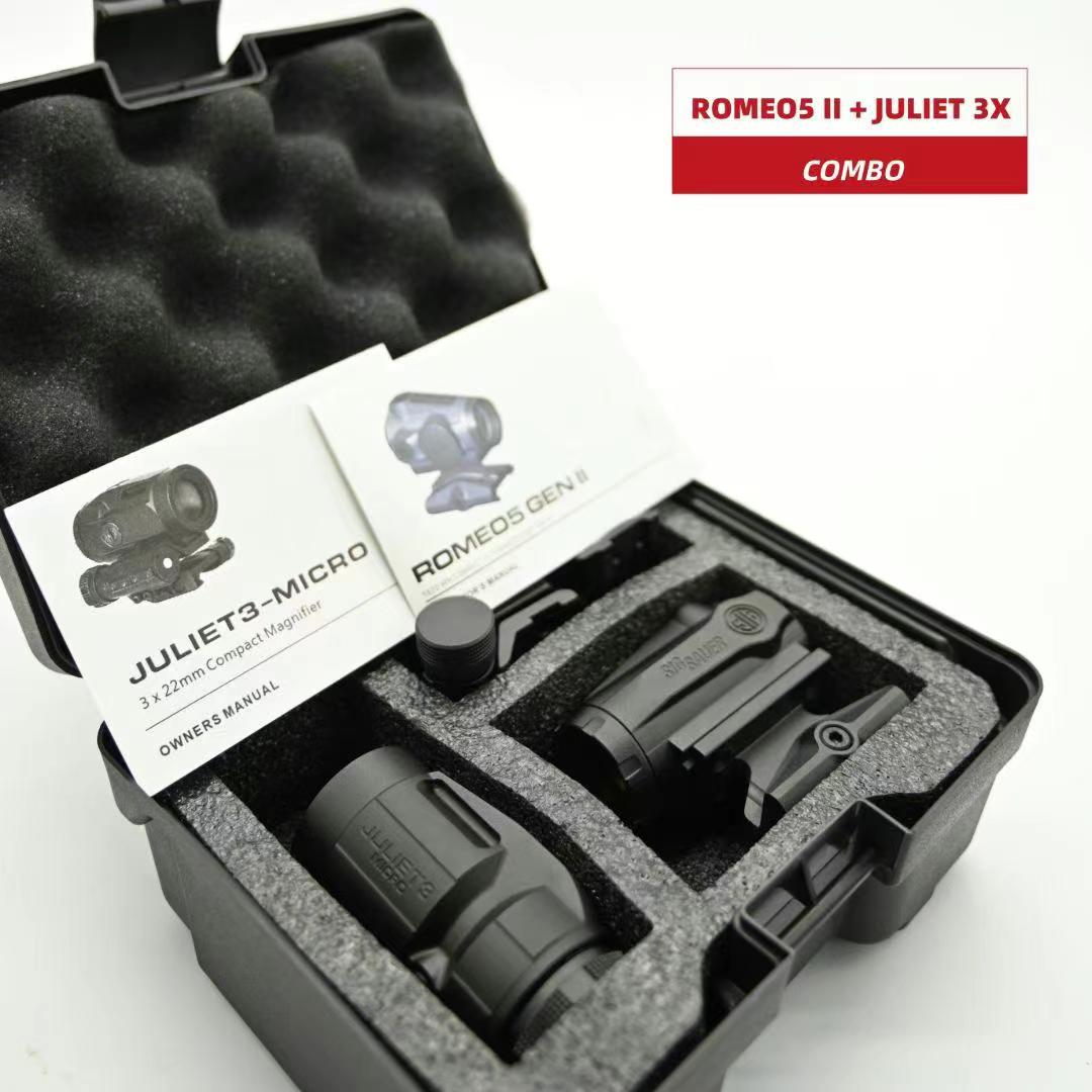 Tgtsoptic™ Romeo5 gen Ⅱ + Juliet3 Combined Red Dot Sight