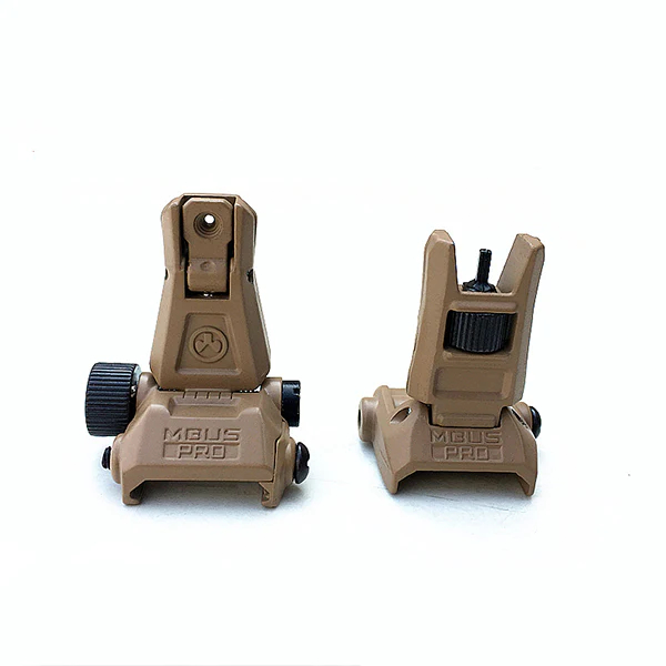 MBUS Pro Flip Up Sights(Front Sight and Rear Sight)