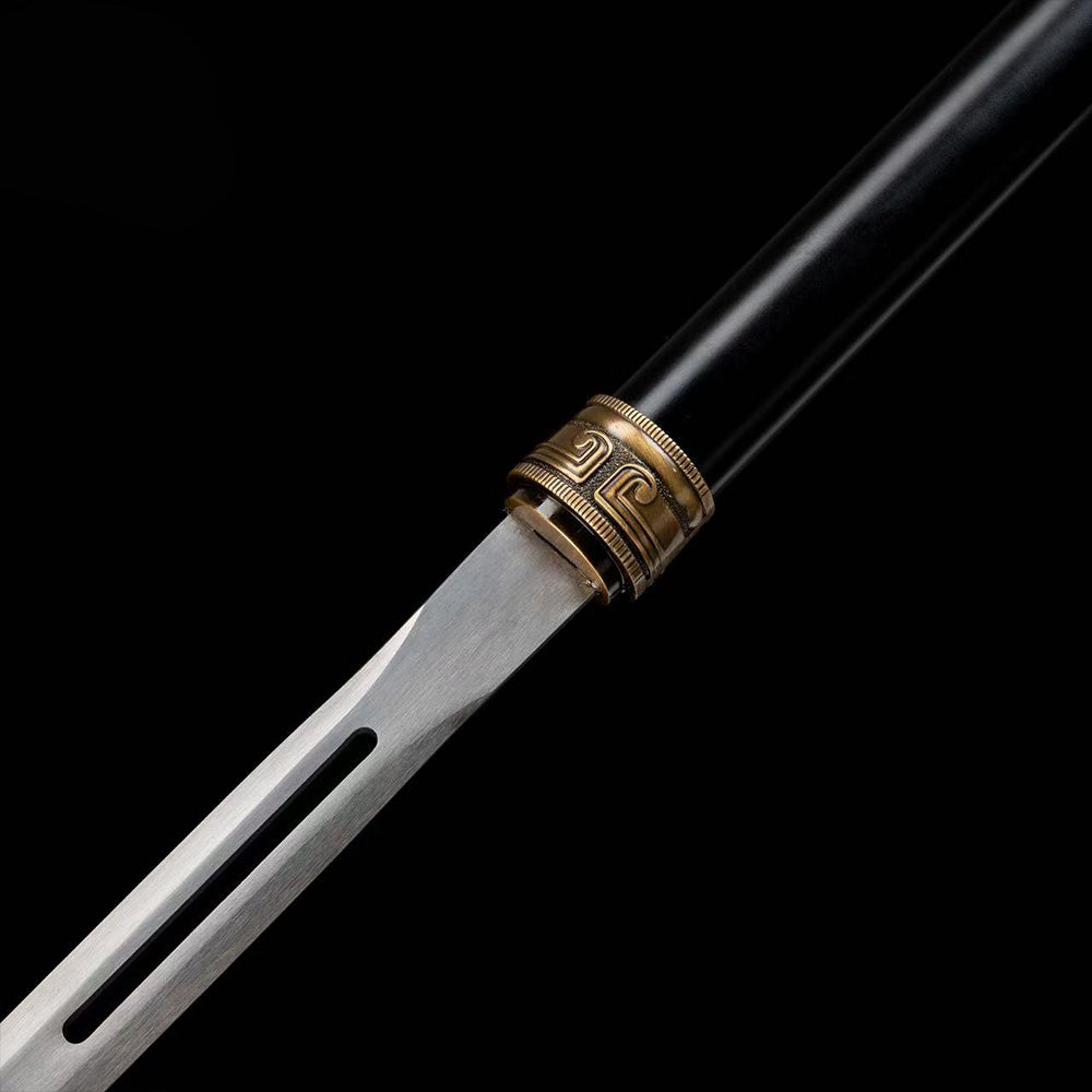 Shadow Veil Twin-Bladed Polearm