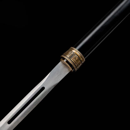 Shadow Veil Twin-Bladed Polearm