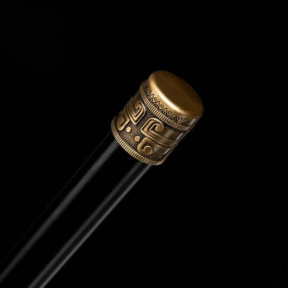 Shadow Veil Twin-Bladed Polearm