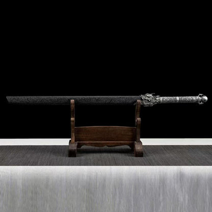 Handmade Ao Long Chinese Sword With High Manganese Steel