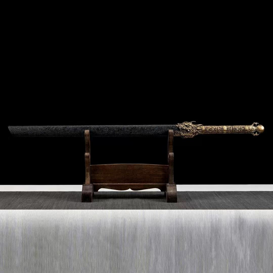 Handmade Ao Long Chinese Sword With High Manganese Steel
