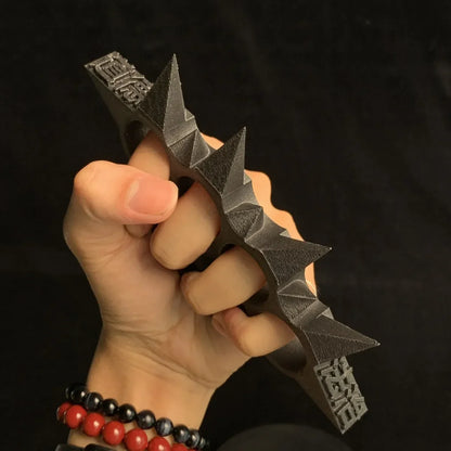 Lightweight Carbon Fiber Knuckle Duster - Self-Defense EDC