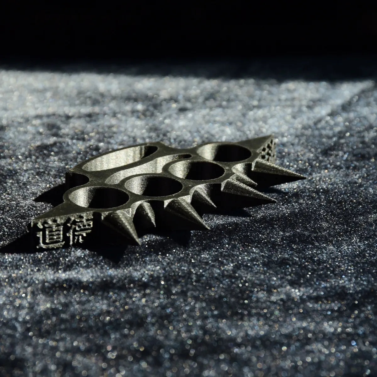 Lightweight Carbon Fiber Knuckle Duster - Self-Defense EDC