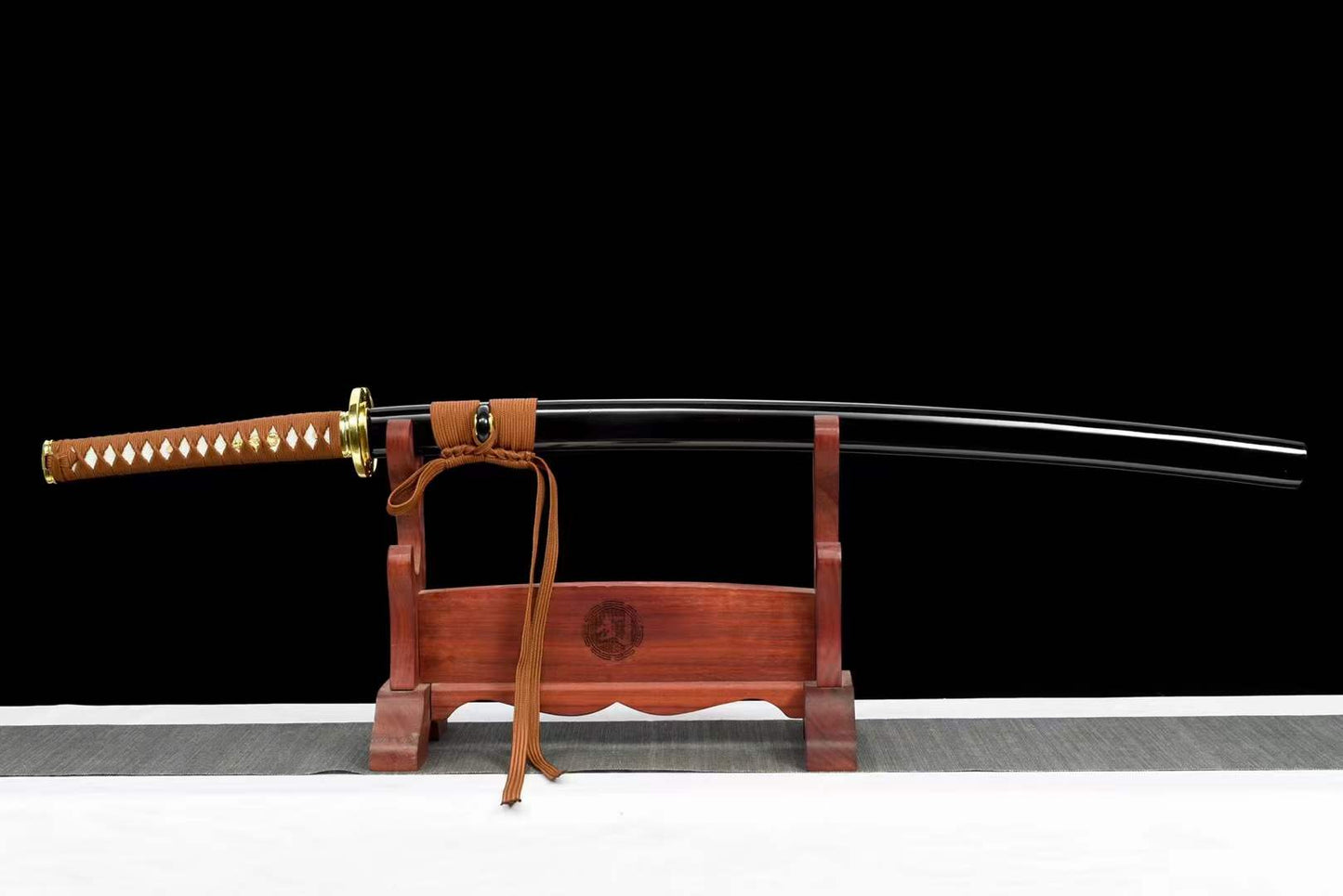 Hand Forged Anime Katana Himura Kenshin Reverse Blade Edition Pattern Steel