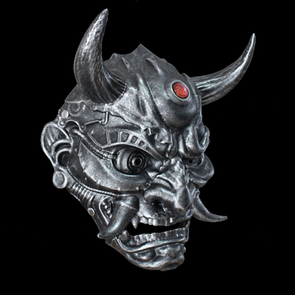 Hand-Made Japanese Resin Oni Mask