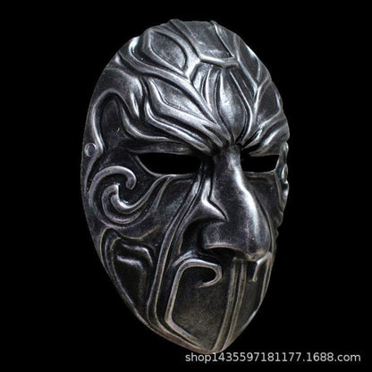 Hand-Made Painting the bad people Resin Mask