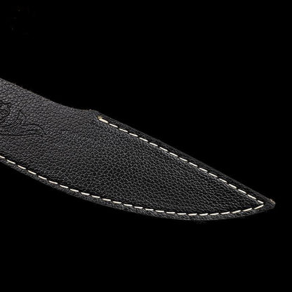 Handmade Chopper Pattern Steel One-piece forging