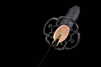 Handmade Japanese Wakizashi Vault Short Sword Damascus Steel