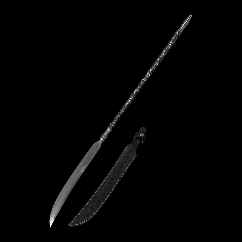 Handmade Warrior Pattern Steel One-piece Forging