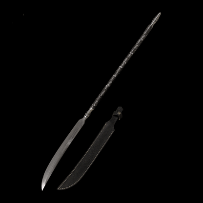 Handmade Warrior Pattern Steel One-piece Forging