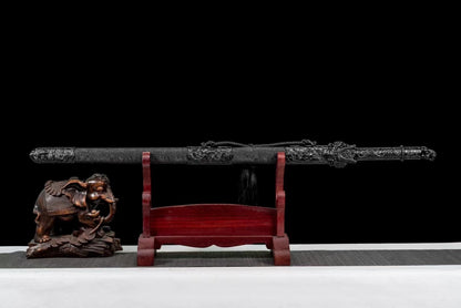 Handmade Manganese Steel Dragon King Chinese Sword