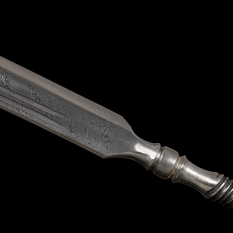 Handmade God of War Pattern Steel One-piece forging